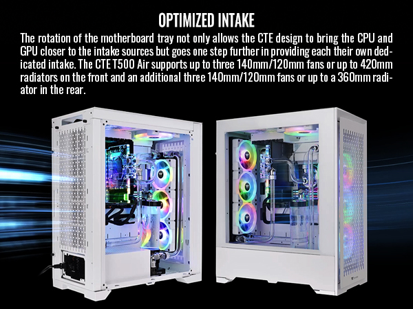 Thermaltake CTE T500 Air Snow E-ATX Full Tower Case